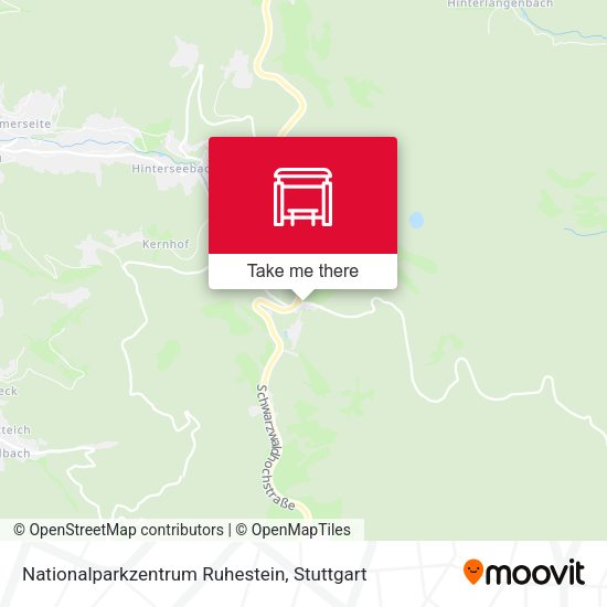 Карта Nationalparkzentrum Ruhestein