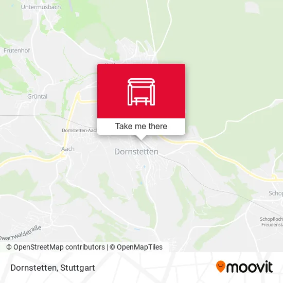 Карта Dornstetten