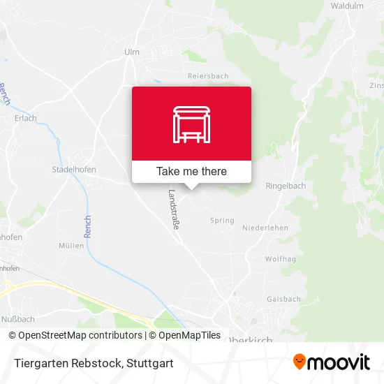 Карта Tiergarten Rebstock