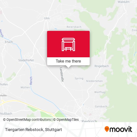 Карта Tiergarten Rebstock