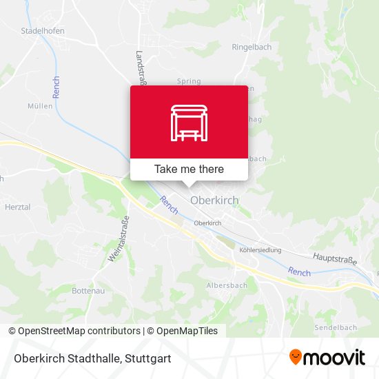 Oberkirch Stadthalle map