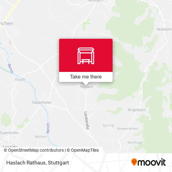 Haslach Rathaus map