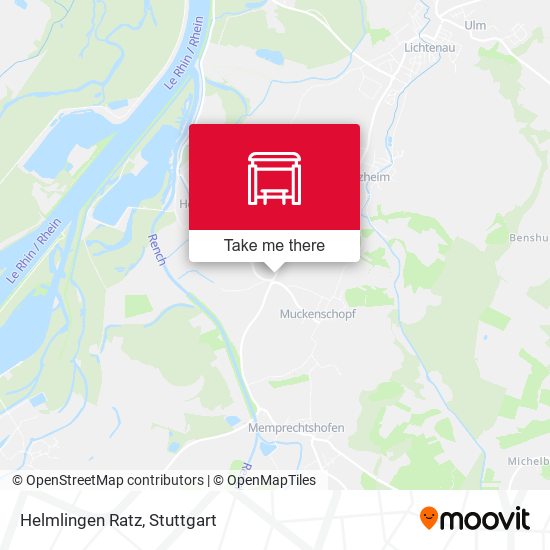 Карта Helmlingen Ratz