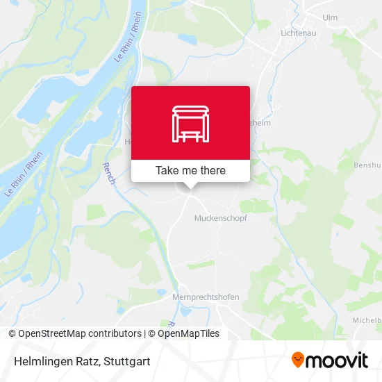 Карта Helmlingen Ratz