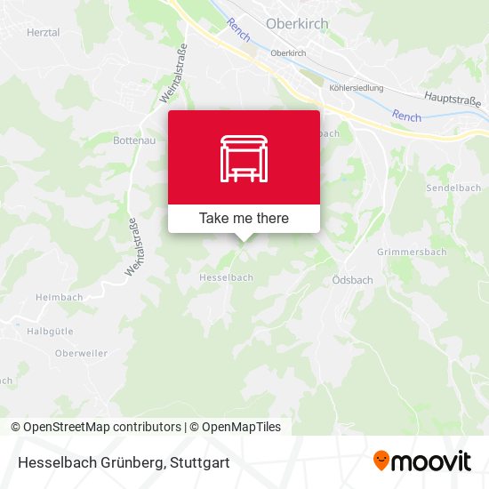Hesselbach Grünberg map