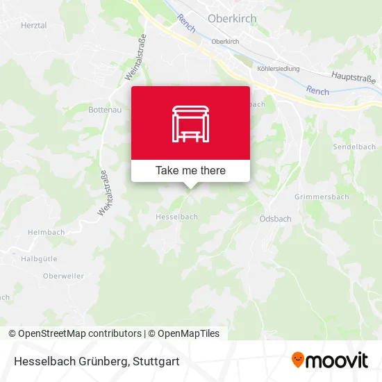 Карта Hesselbach Grünberg