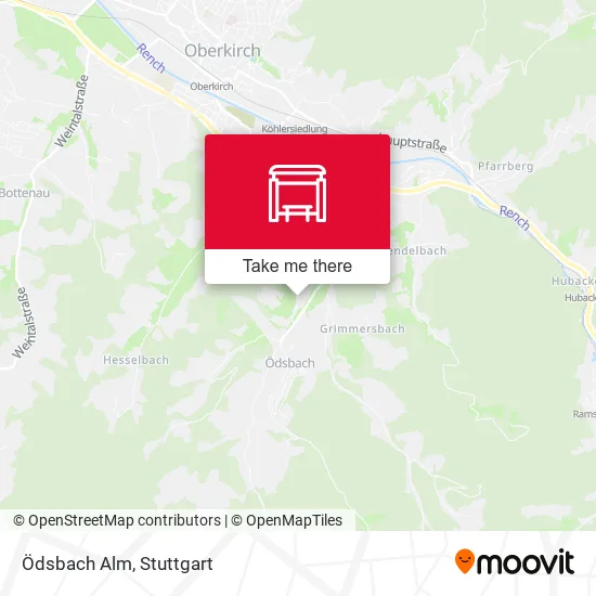 Карта Ödsbach Alm