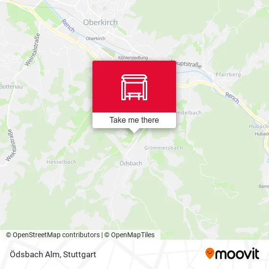 Карта Ödsbach Alm