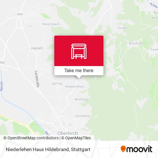 Niederlehen Haus Hildebrand map