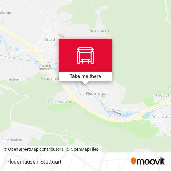 Карта Plüderhausen