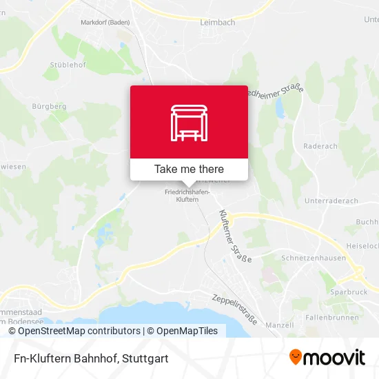 Карта Fn-Kluftern Bahnhof
