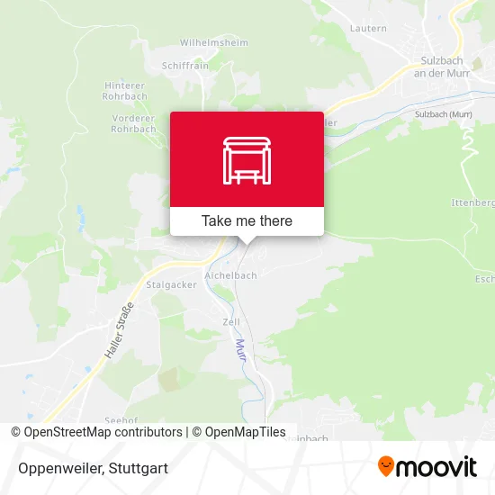 Карта Oppenweiler