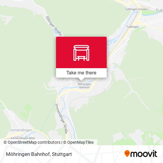 Möhringen Bahnhof map