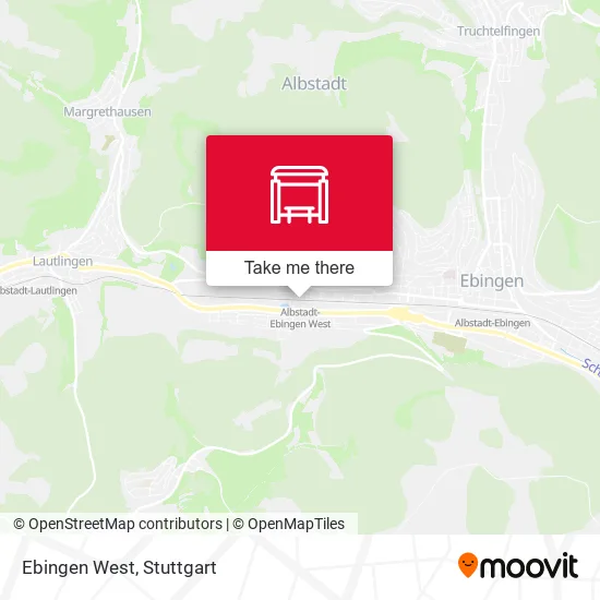 Карта Ebingen West
