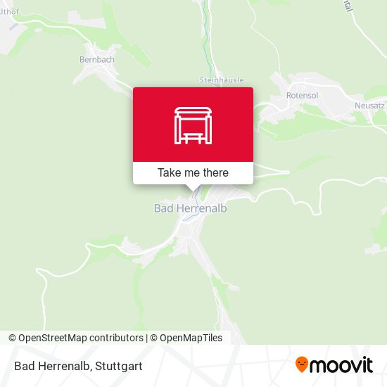 Карта Bad Herrenalb