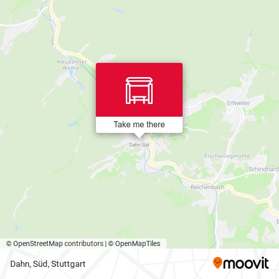 Карта Dahn, Süd