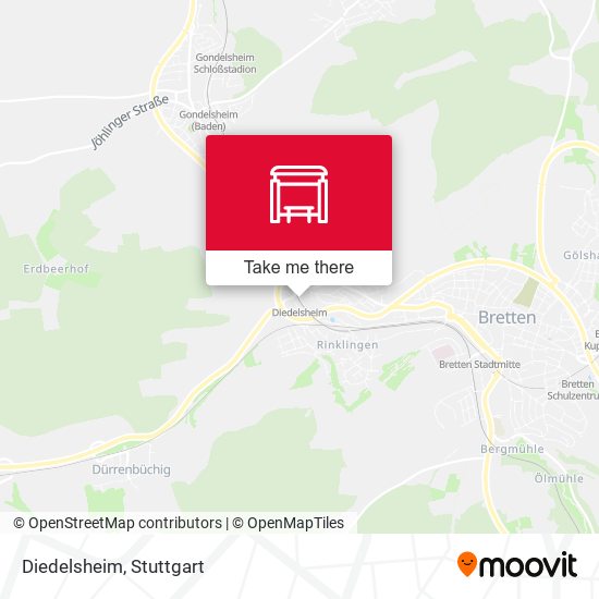 Карта Diedelsheim
