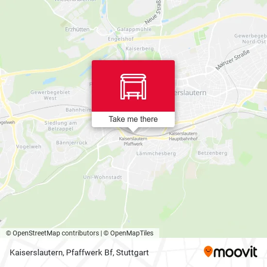 Карта Kaiserslautern, Pfaffwerk Bf