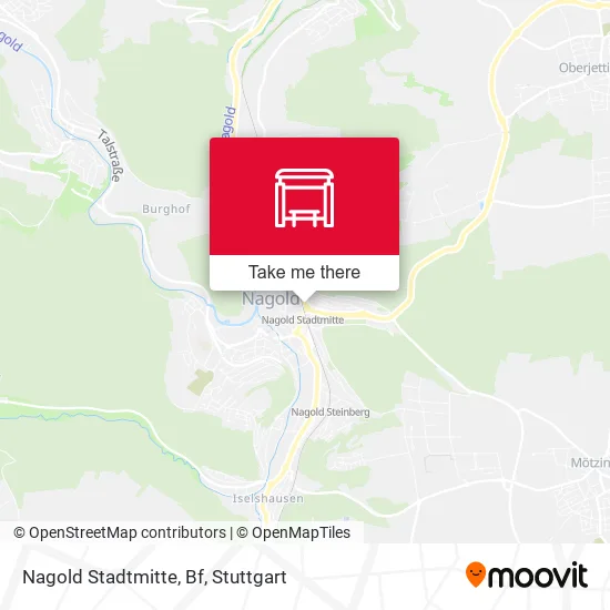 Карта Nagold Stadtmitte, Bf