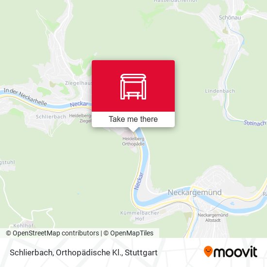 Schlierbach, Orthopädische Kl. map