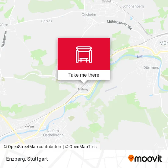 Карта Enzberg
