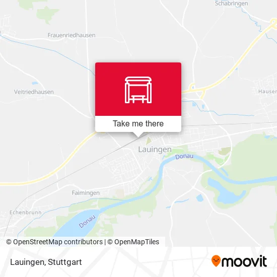 Карта Lauingen