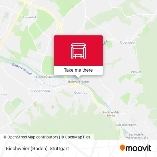 Карта Bischweier (Baden)