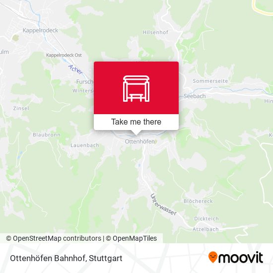 Ottenhöfen Bahnhof map