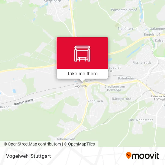 Карта Vogelweh