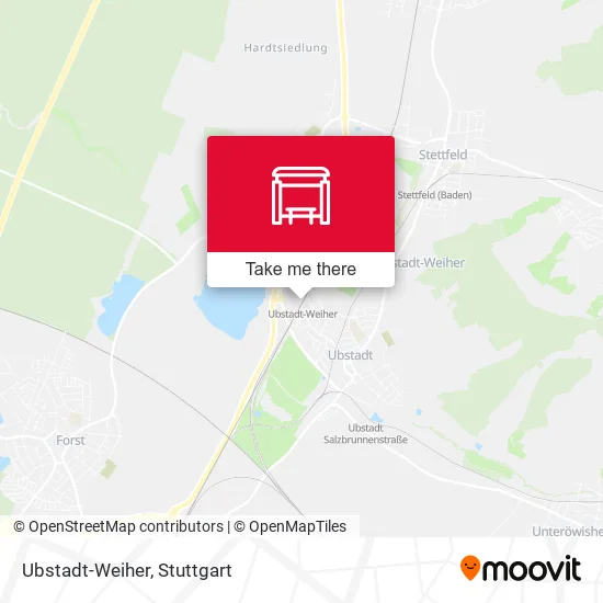 Карта Ubstadt-Weiher