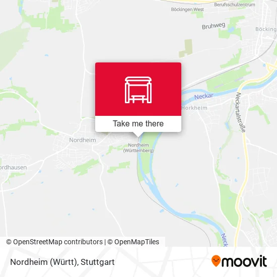 Карта Nordheim (Württ)