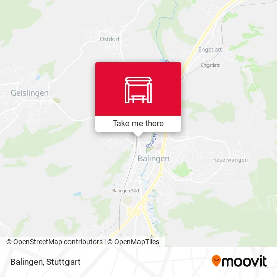 Карта Balingen