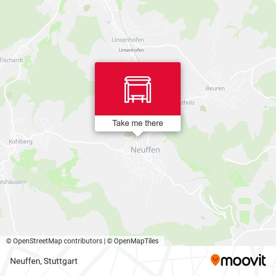 Карта Neuffen