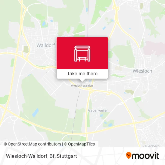 Карта Wiesloch-Walldorf, Bf