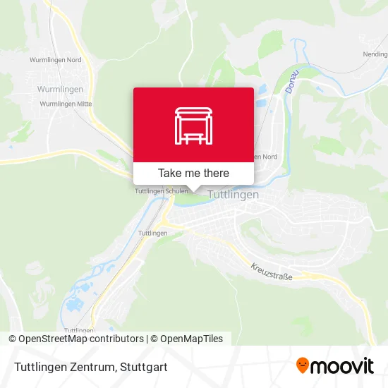 Карта Tuttlingen Zentrum