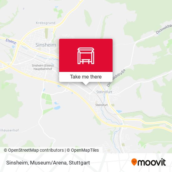 Sinsheim, Museum/Arena map