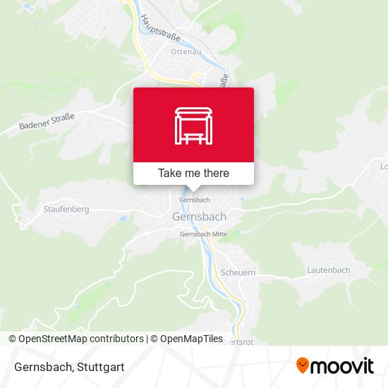 Карта Gernsbach