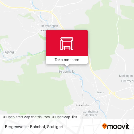 Карта Bergenweiler Bahnhof