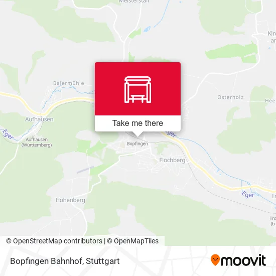 Карта Bopfingen Bahnhof