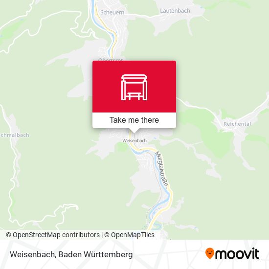 Карта Weisenbach