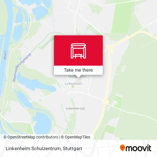 Карта Linkenheim Schulzentrum