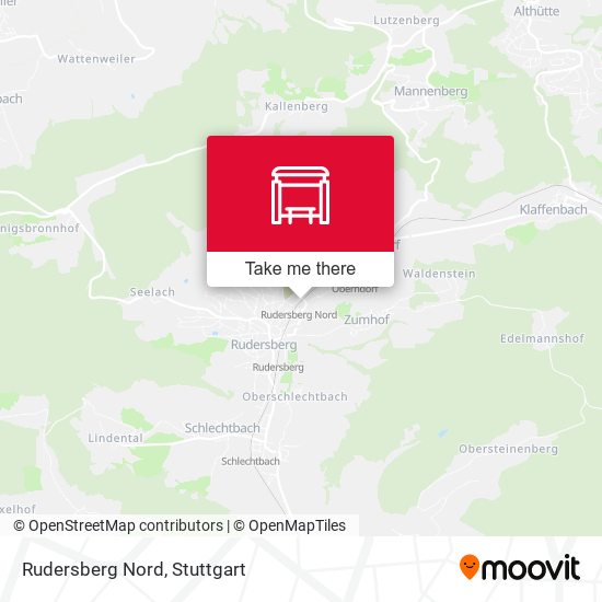 Карта Rudersberg Nord