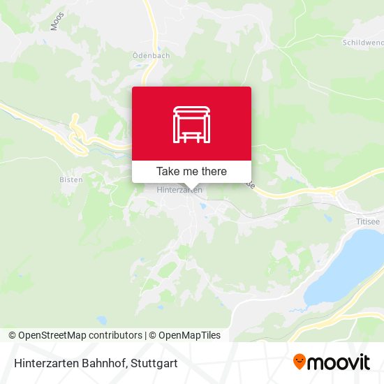 Карта Hinterzarten Bahnhof