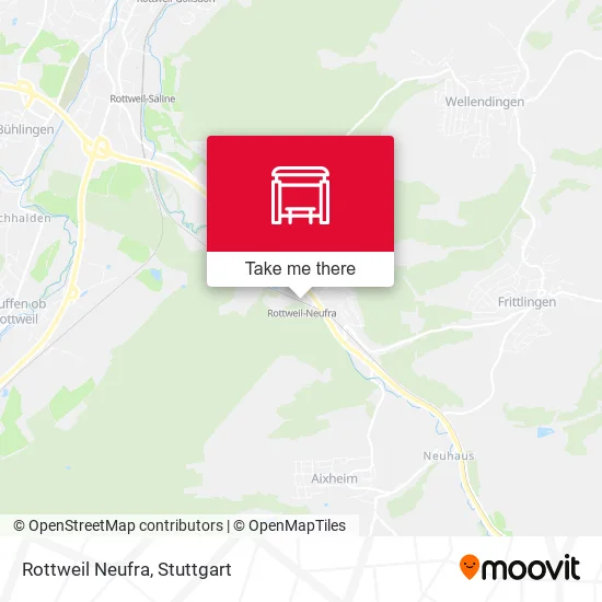 Карта Rottweil Neufra