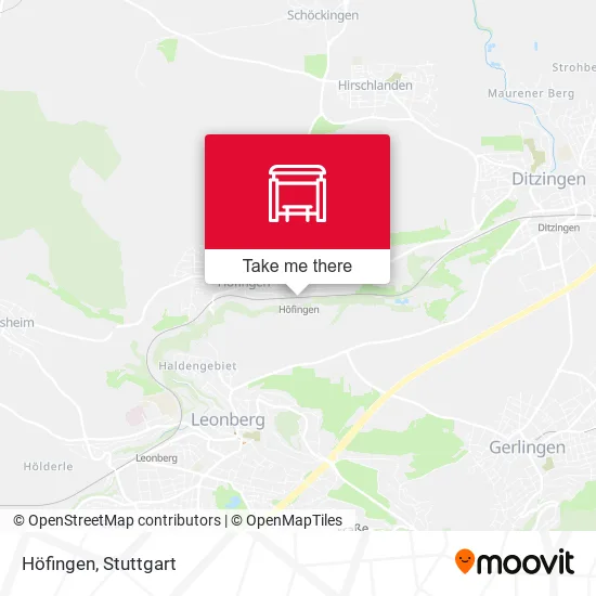 Карта Höfingen