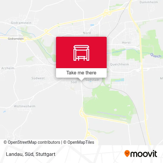 Карта Landau, Süd