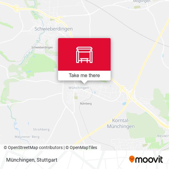 Карта Münchingen
