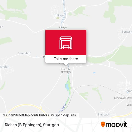 Карта Richen (B Eppingen)