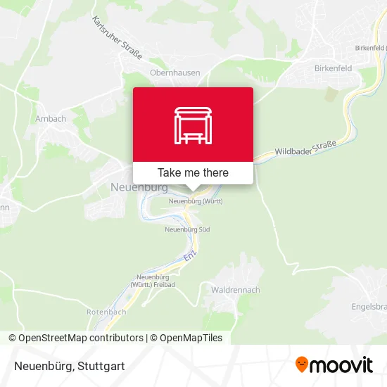 Карта Neuenbürg