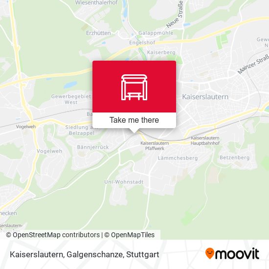 Kaiserslautern, Galgenschanze map